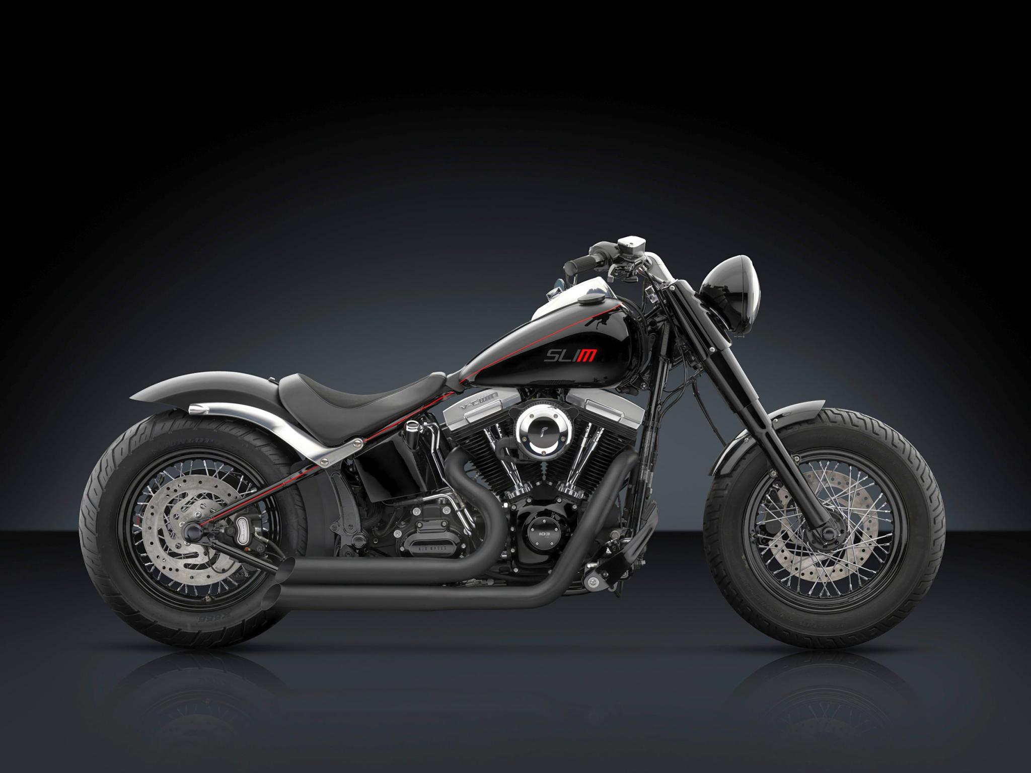 Rizoma Zubehorlinie Fur Harley Davidson Softail Slim