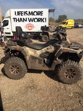 Stels 650 Guepard ATV in Wood Camouflage