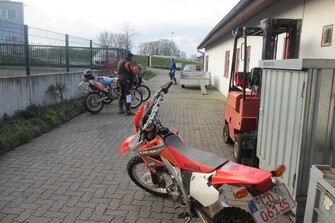 Motocross-Ausfahrt