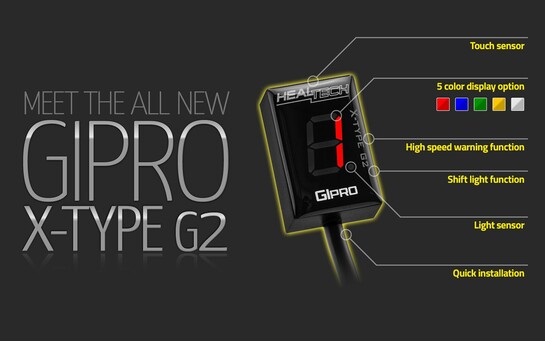 GIpro GPXT Ganganzeige für Yamaha YZF-R125 [ohne ABS] - inkl
