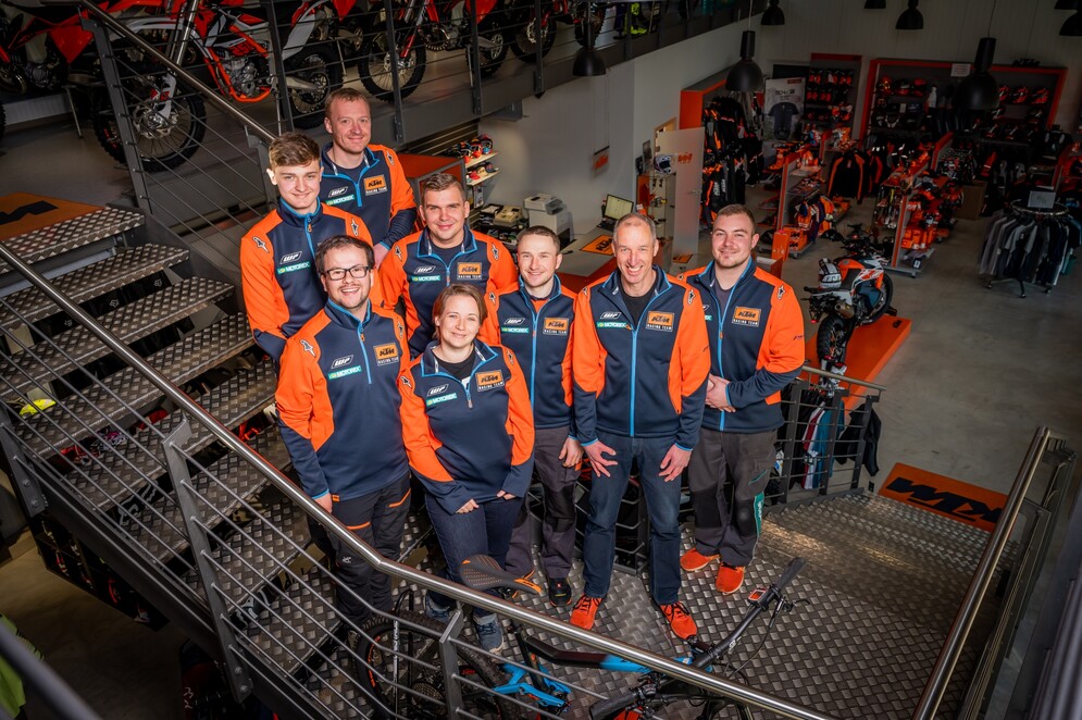 Team von KTM Dresden