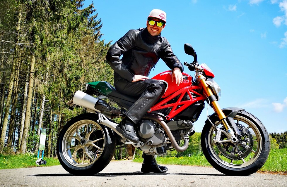 KAWASAKI NINJA Biker Lederkombi Leder Motorrad Lederkombi Biker Jacke Hose EU-52